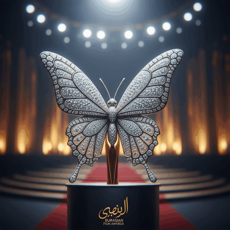Illustration for: Diamond Butterfly Eurasian Film Awards Ceremony