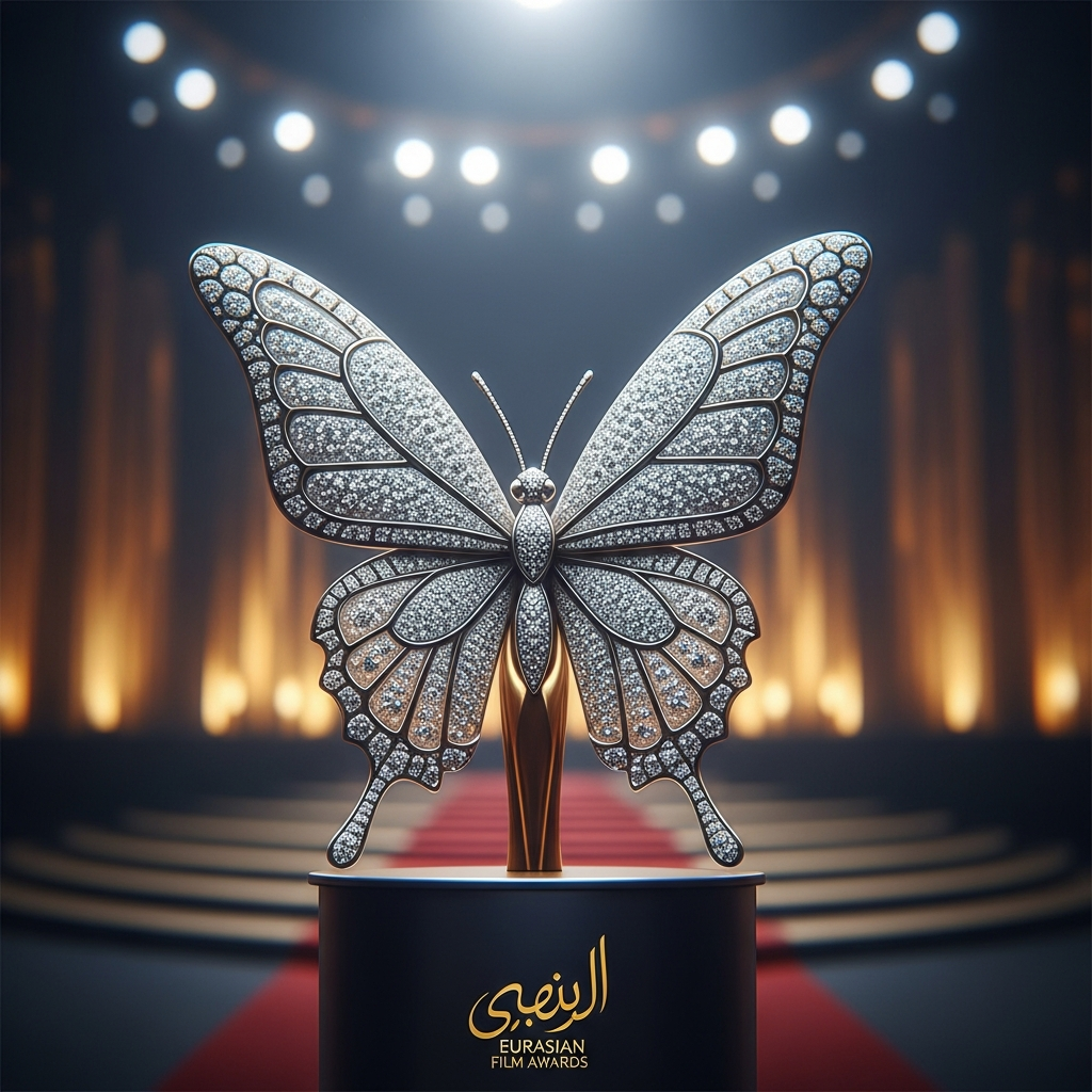 Illustration for: Diamond Butterfly Eurasian Film Awards Ceremony