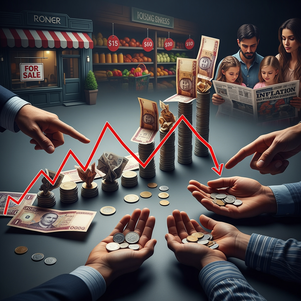 Illustration for: Fluctuations in Egyptian Pound: Economic Impacts