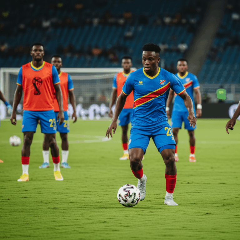 Illustration for: Congolese Team Aims for World Cup Qualification