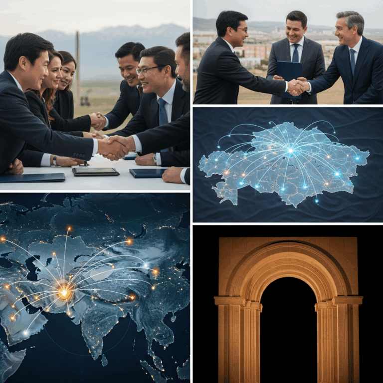 Illustration for: Kazakhstan to Join Abraham Accords