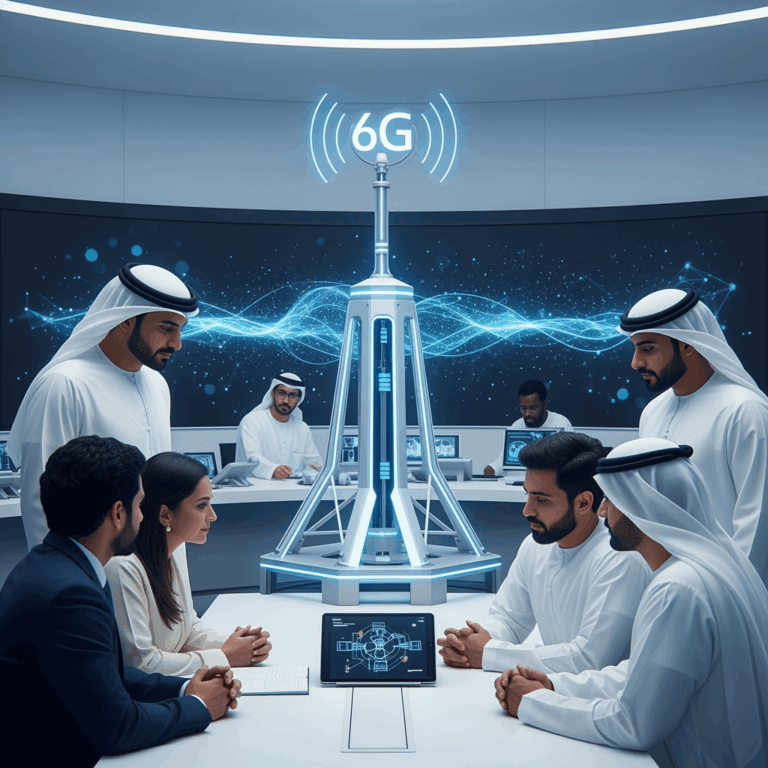 Illustration for: UAE Launches Groundbreaking 6G Initiative