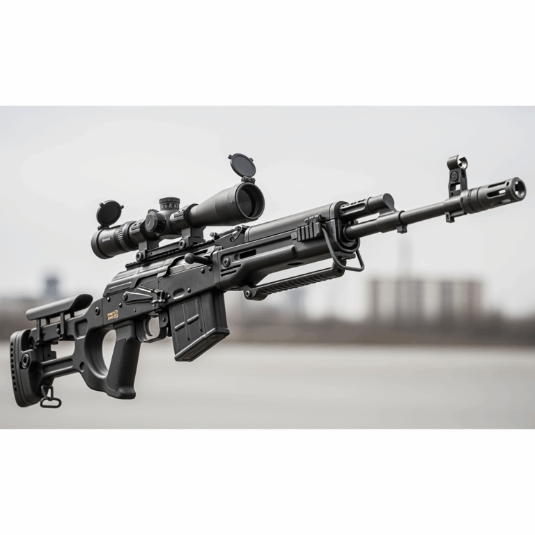 Illustration for: SVD-S Semi-Automatic Sniper Rifle