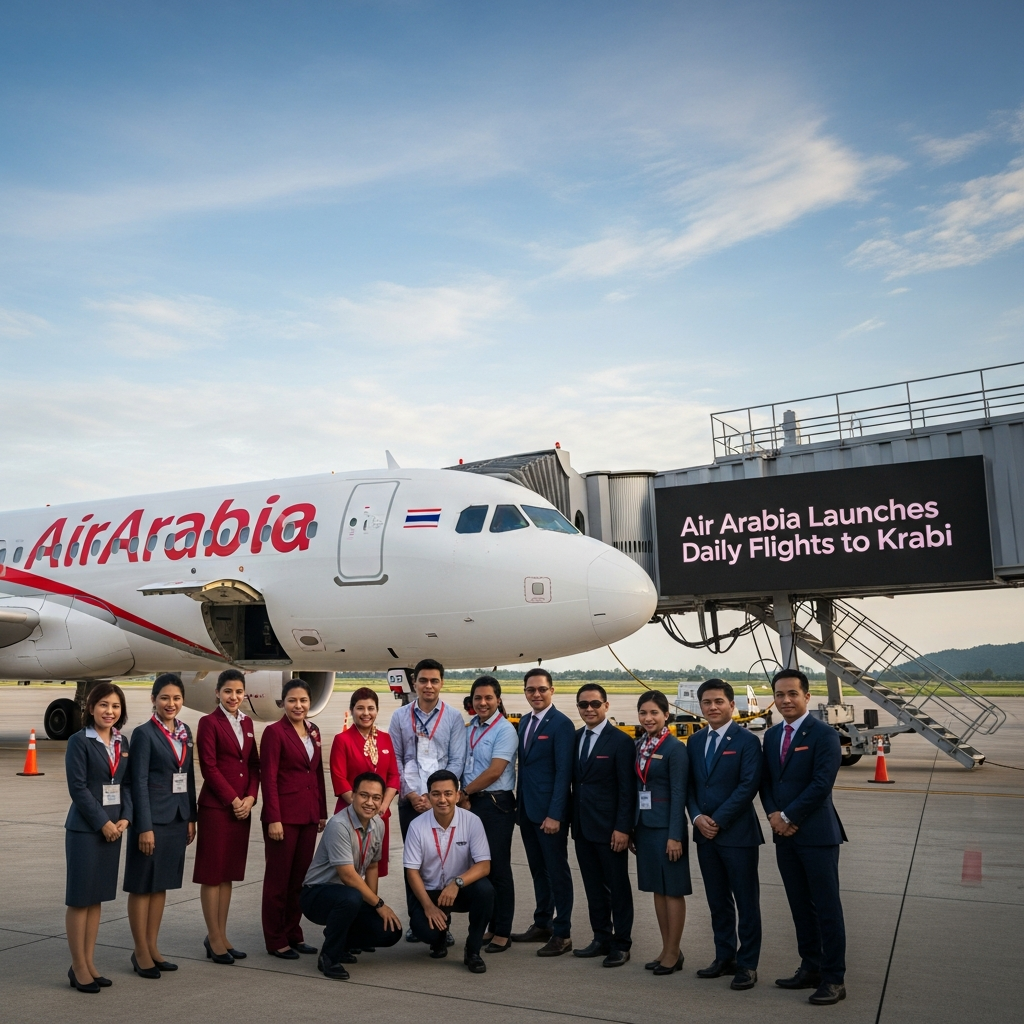 Illustration for: Air Arabia Launches Daily Flights to Krabi