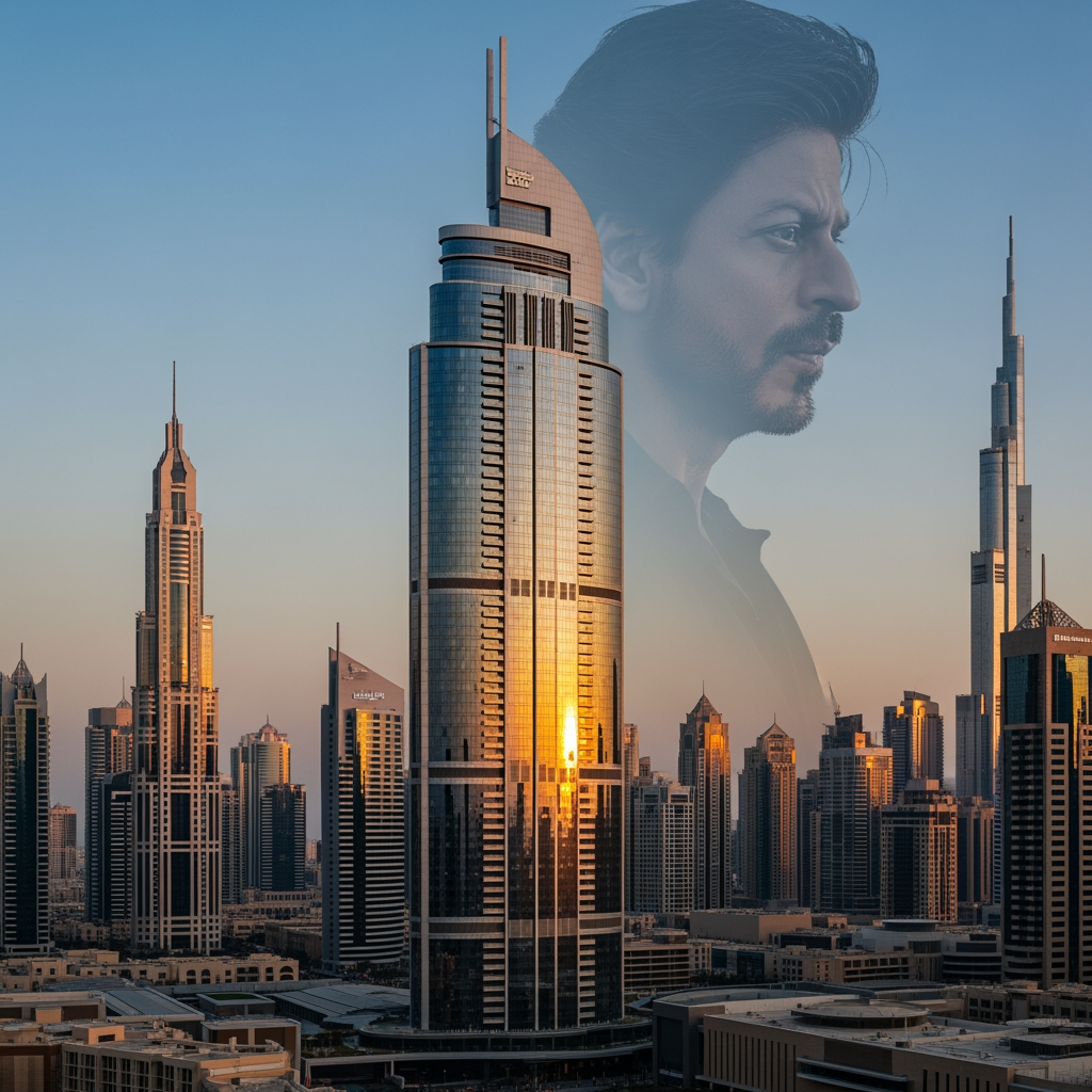 Illustration for: Shah Rukh Khan's Dubai Skyscraper Legacy