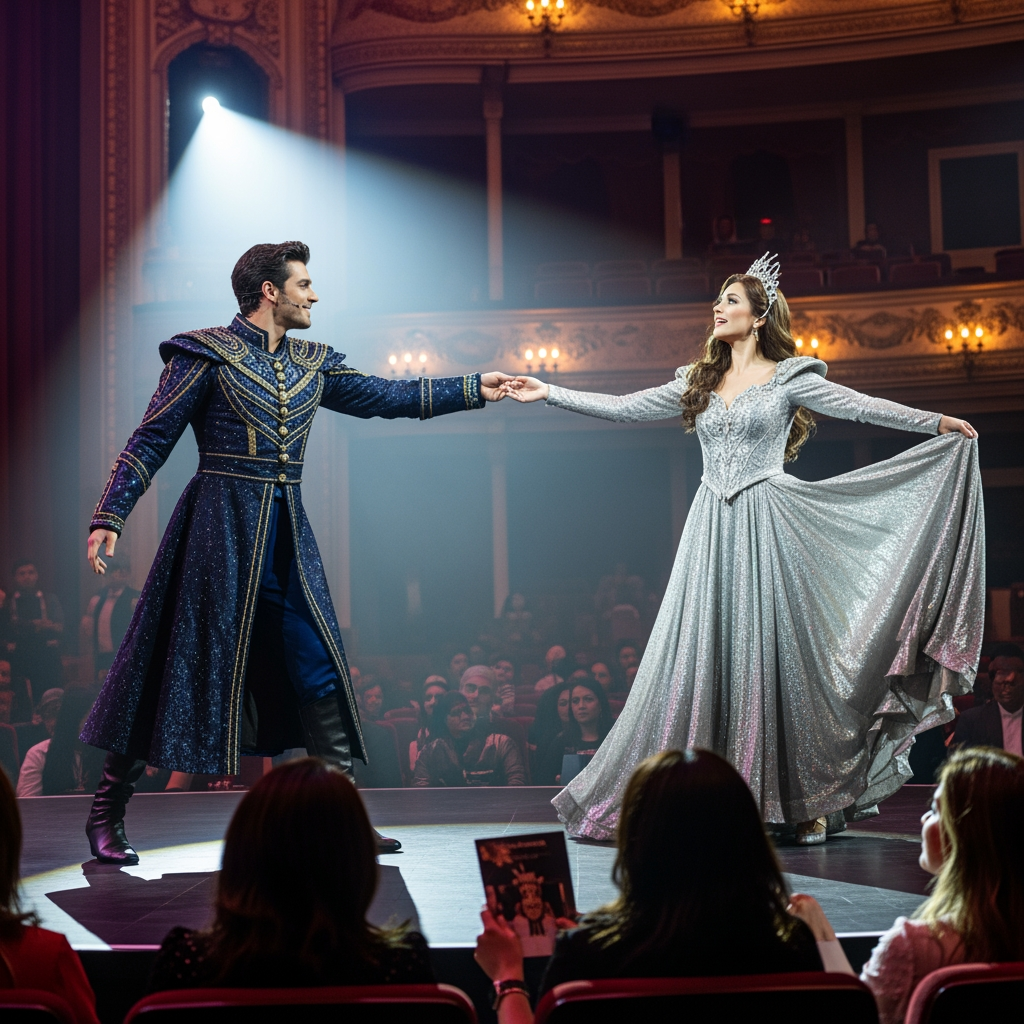 Illustration for: Once Upon a Time in Dubai: Musical Premiere