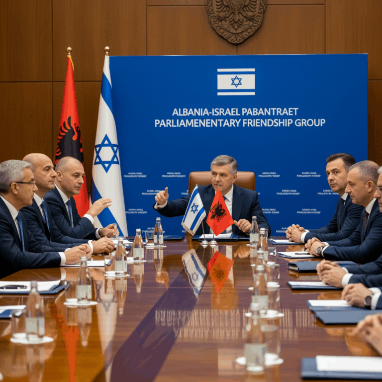 Illustration for: Albania Launches Pro-Israel Parliamentary Group