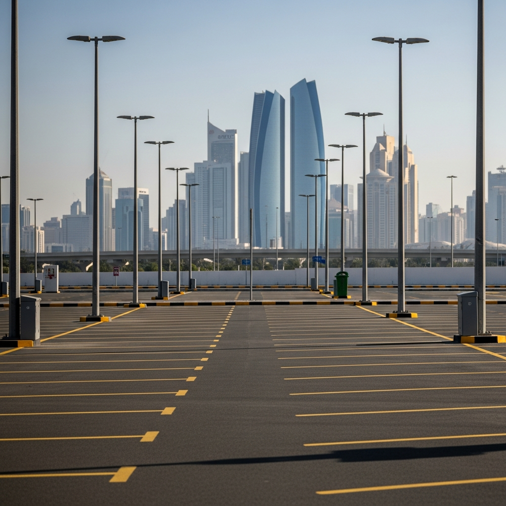 Illustration for: Free Parking in Abu Dhabi for UAE National Day