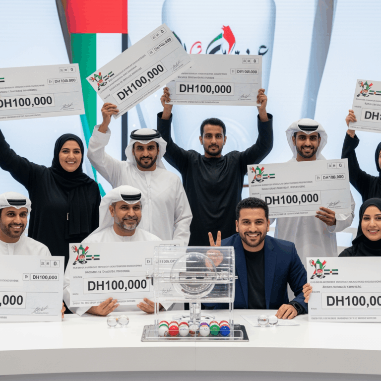 Illustration for: UAE Lottery Draw: 7 Winners Bag Dh100,000 Each