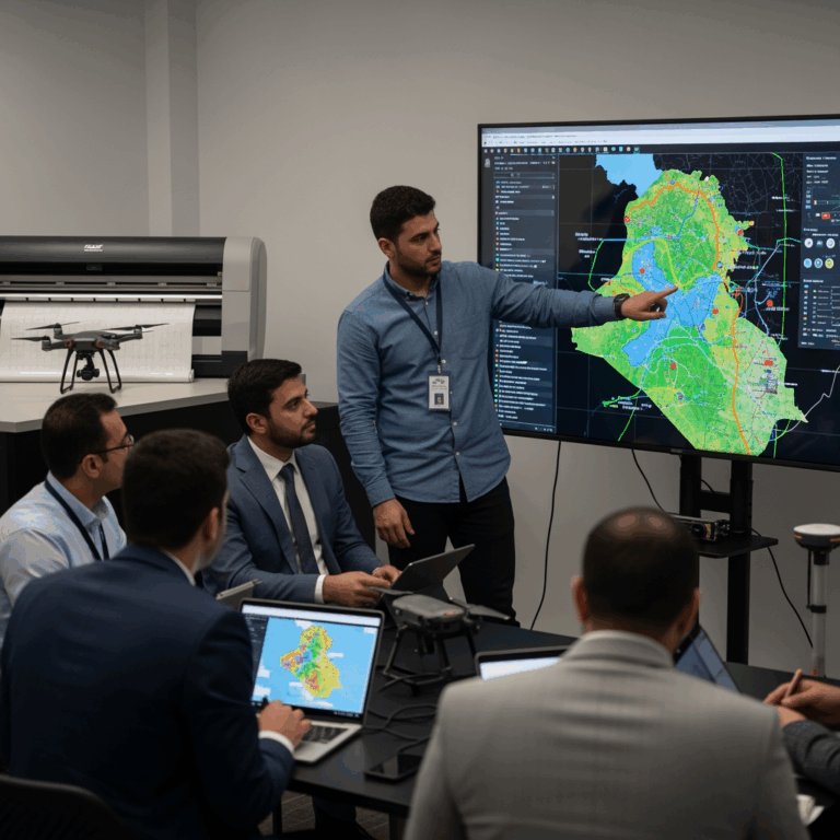 Illustration for: Iraq's Preemptive Workshop on Geospatial Tech