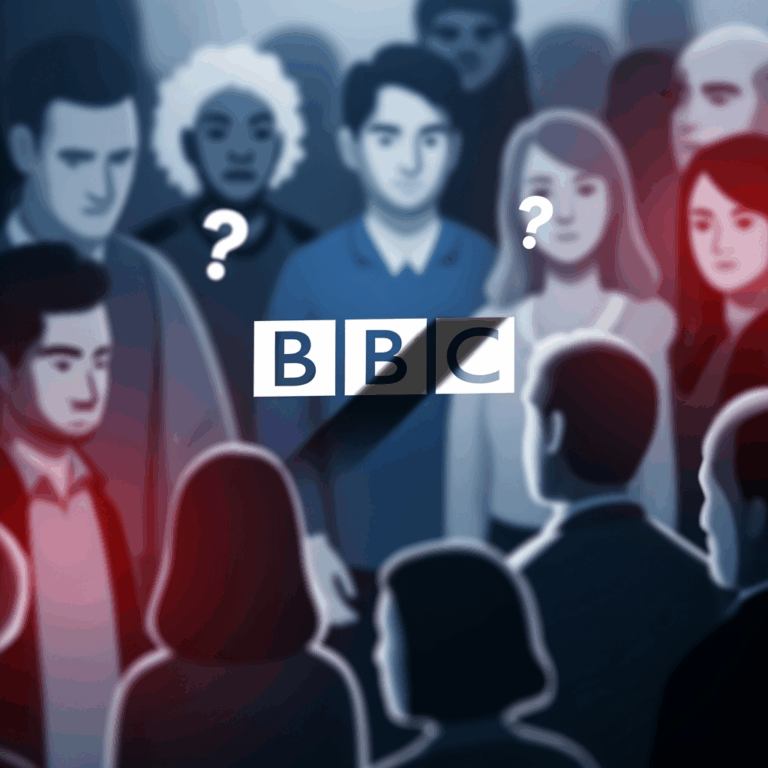Illustration for: BBC Faces Criticism Amid Bias Debate