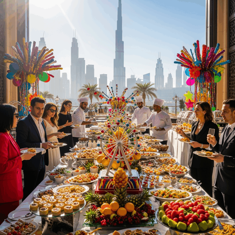 Illustration for: Experience The Grand Carnival Brunch in Dubai