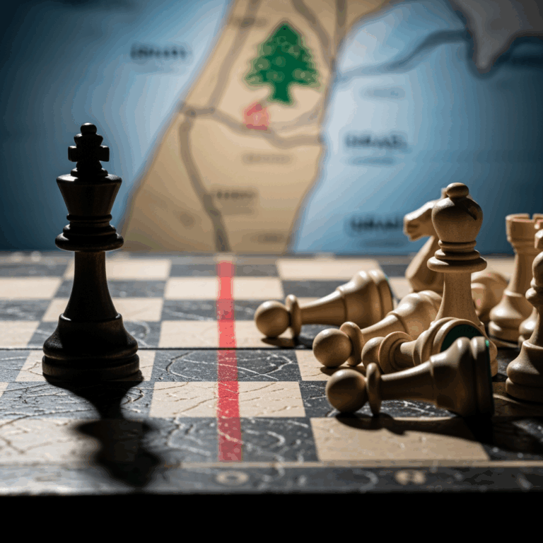 Illustration for: Hezbollah's Stance on Israel Negotiations