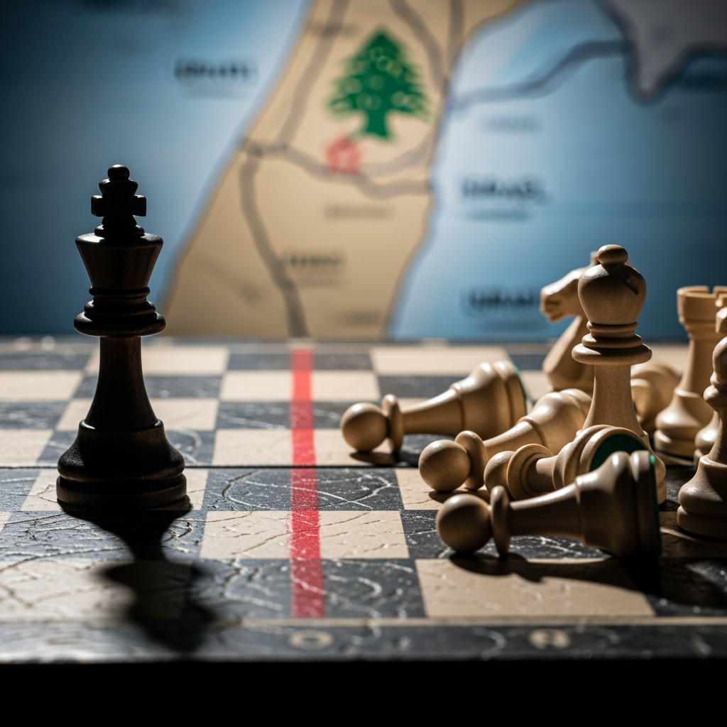 Illustration for: Hezbollah's Stance on Israel Negotiations