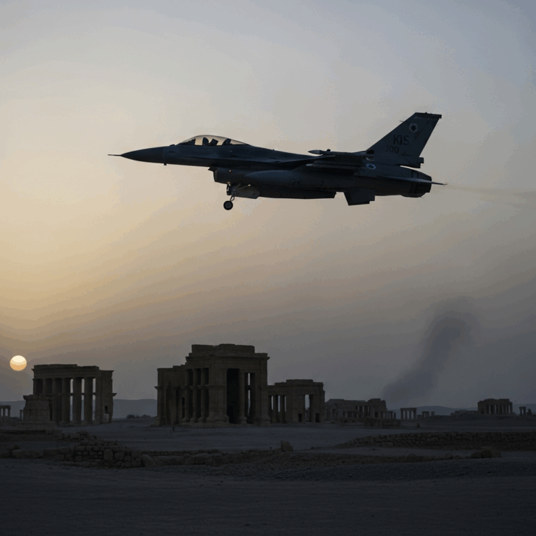 Illustration for: Sensitive Timing of Israeli Operation in Syria