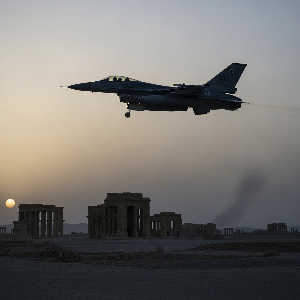 Illustration for: Sensitive Timing of Israeli Operation in Syria