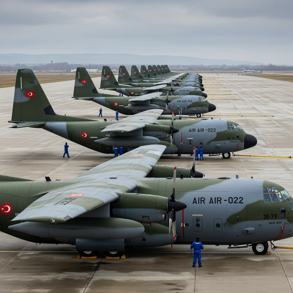 Illustration for: Turkey Grounds C-130 Planes After Fatal Crash