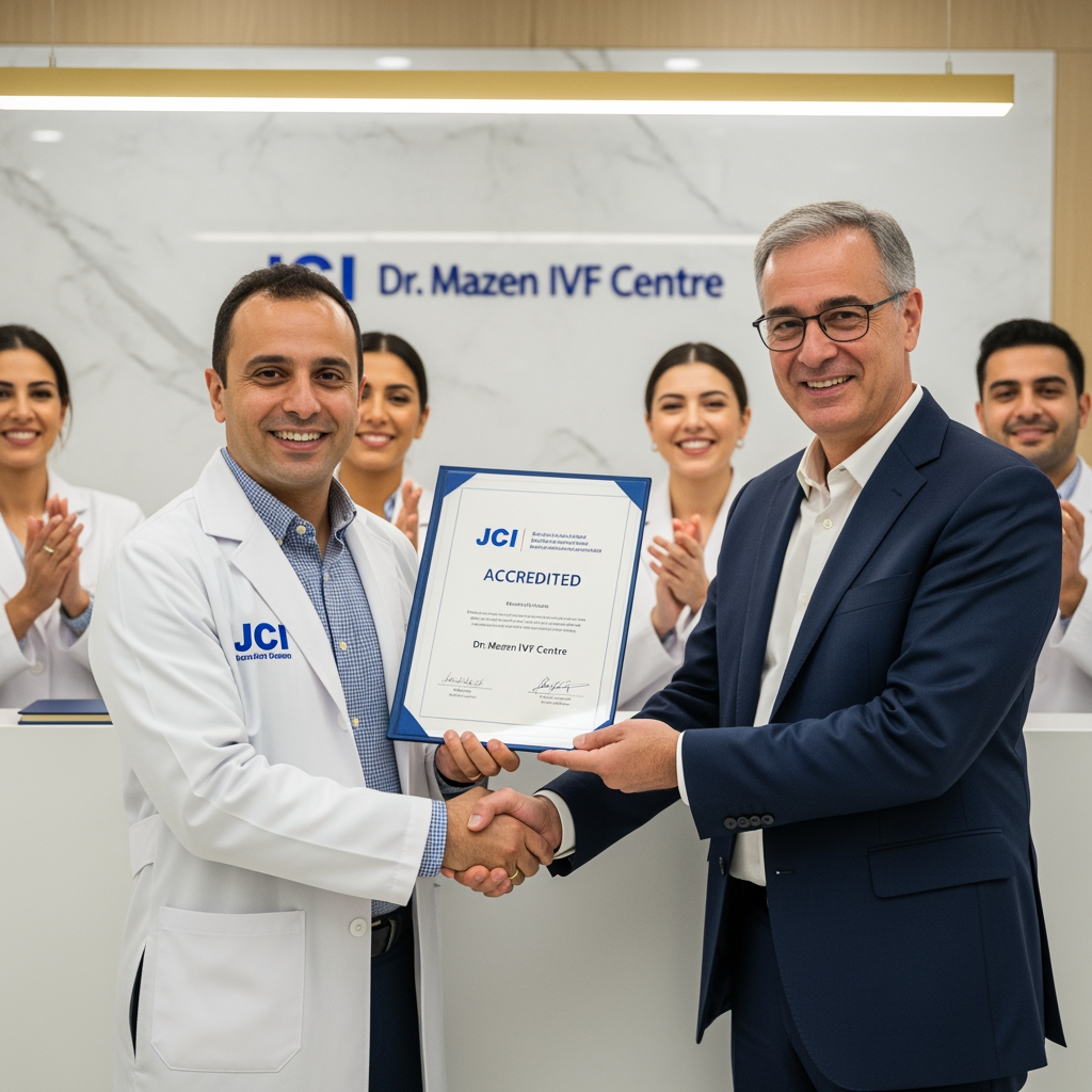 Illustration for: Dr Mazen IVF Centre Achieves JCI Accreditation