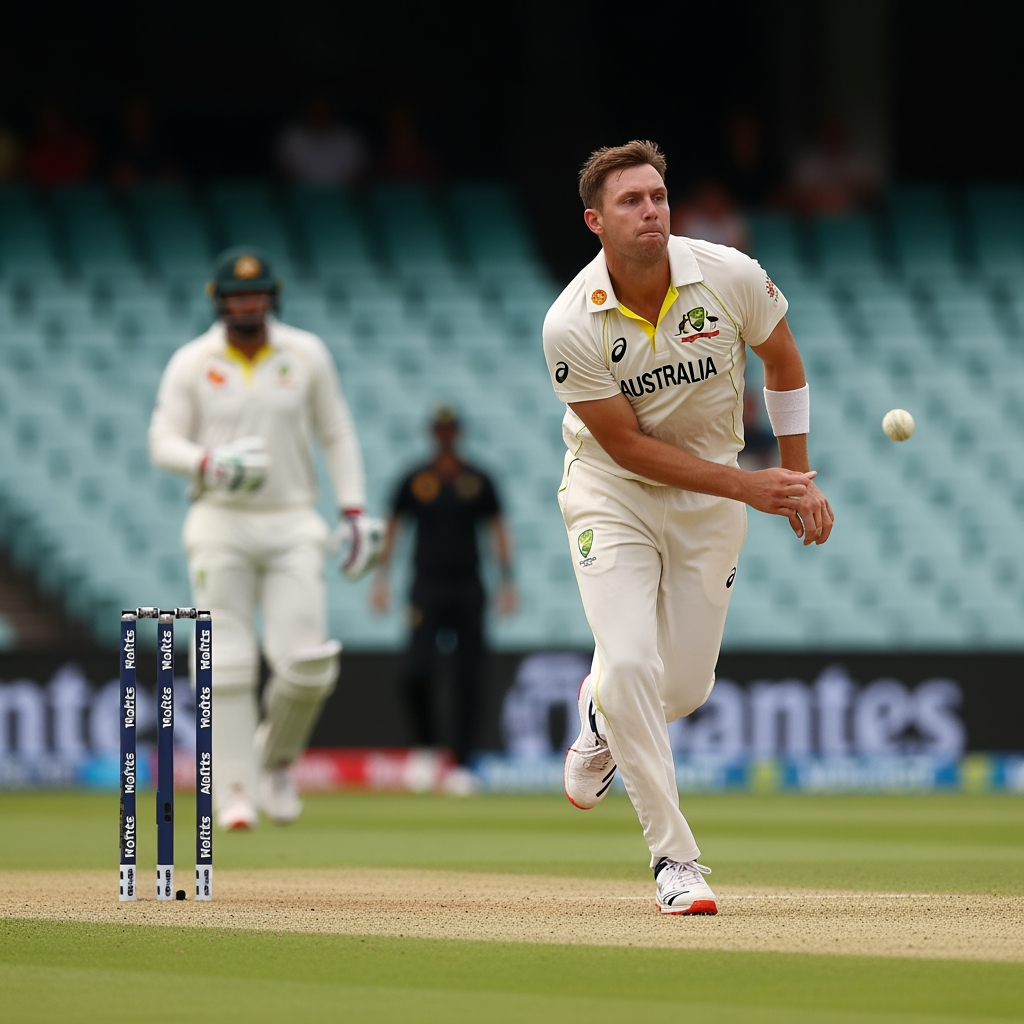 Illustration for: Hazlewood Cleared for Ashes; Abbott Out with Injury