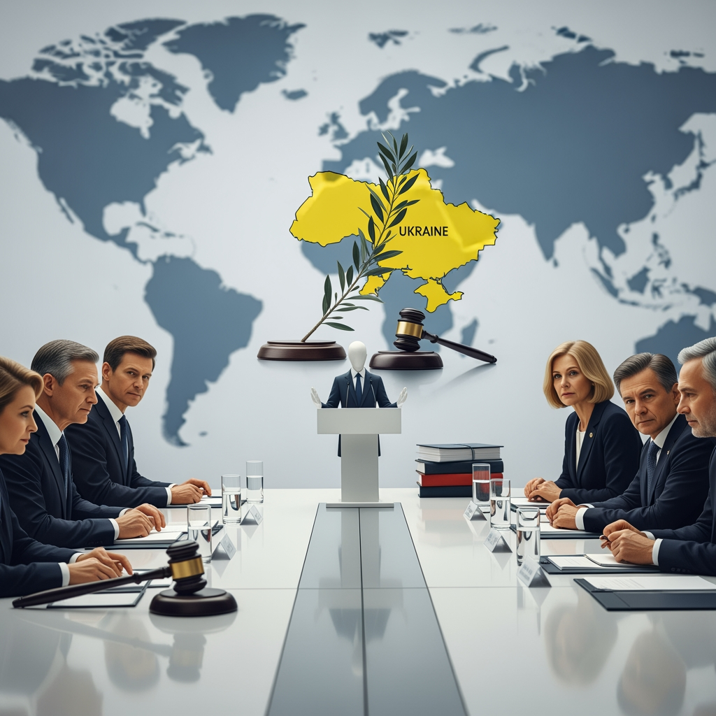 Illustration for: G7 Urges Immediate Ceasefire and Support for Ukraine