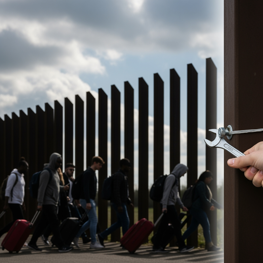 Illustration for: UK Tightens Immigration Policies Amid Rising Concerns