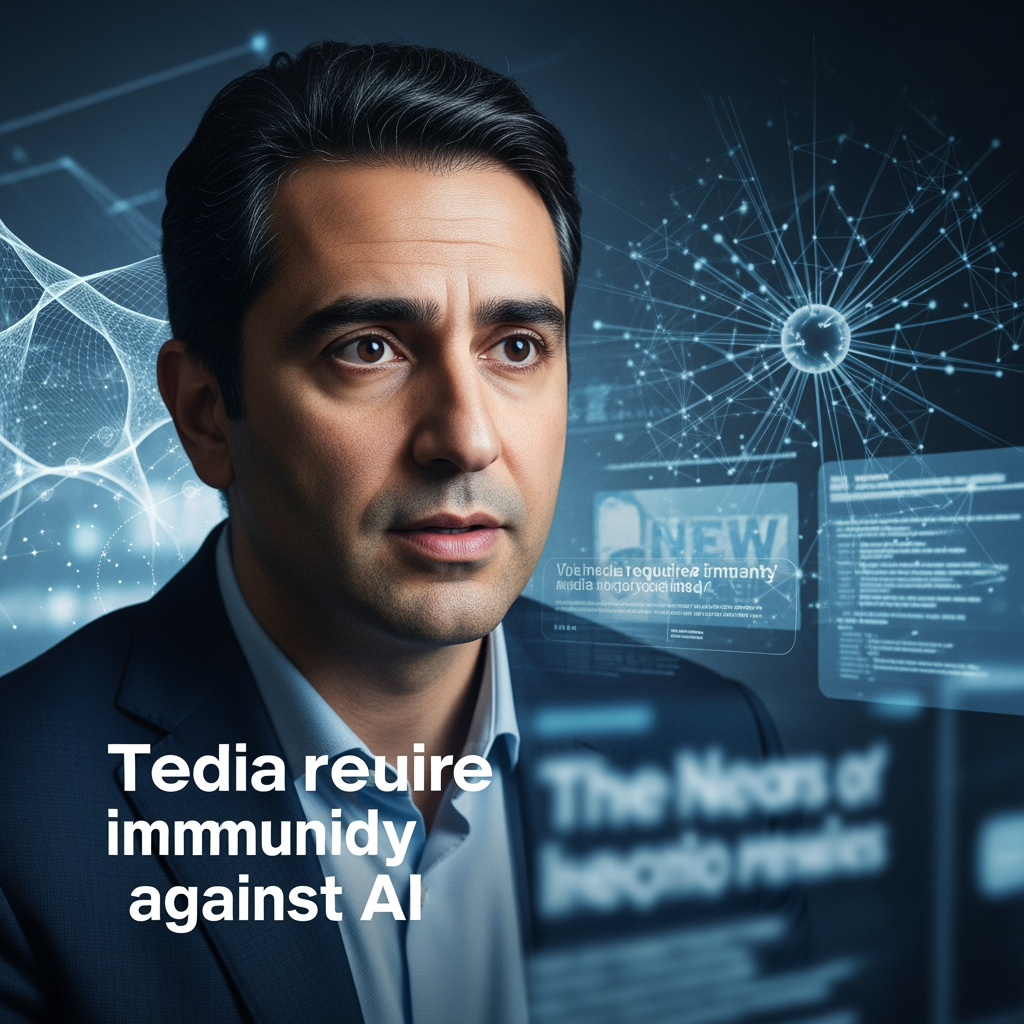Illustration for: Tarek Noor: Media Needs Immunity Against AI