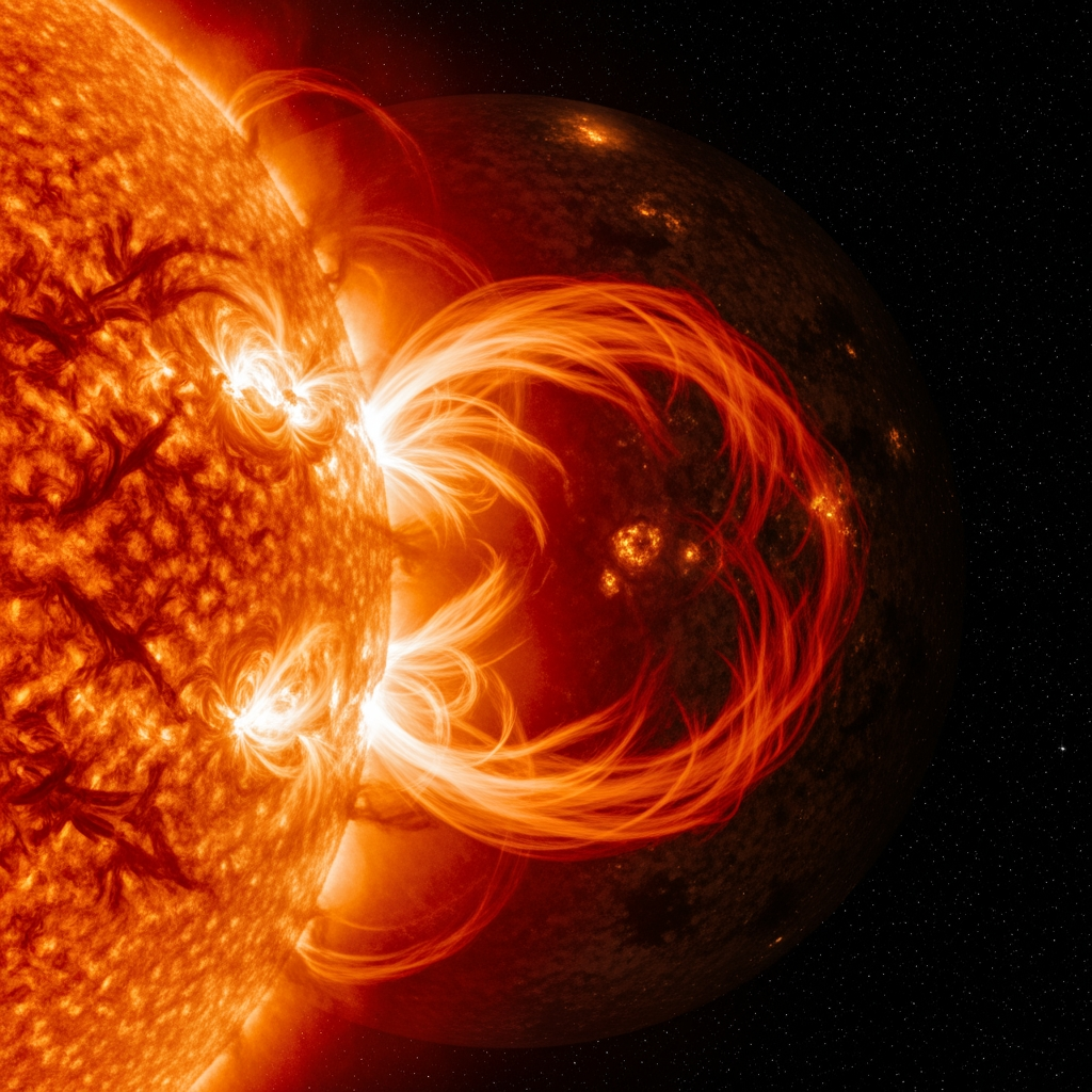 Illustration for: Strongest Solar Flare Since October 2024