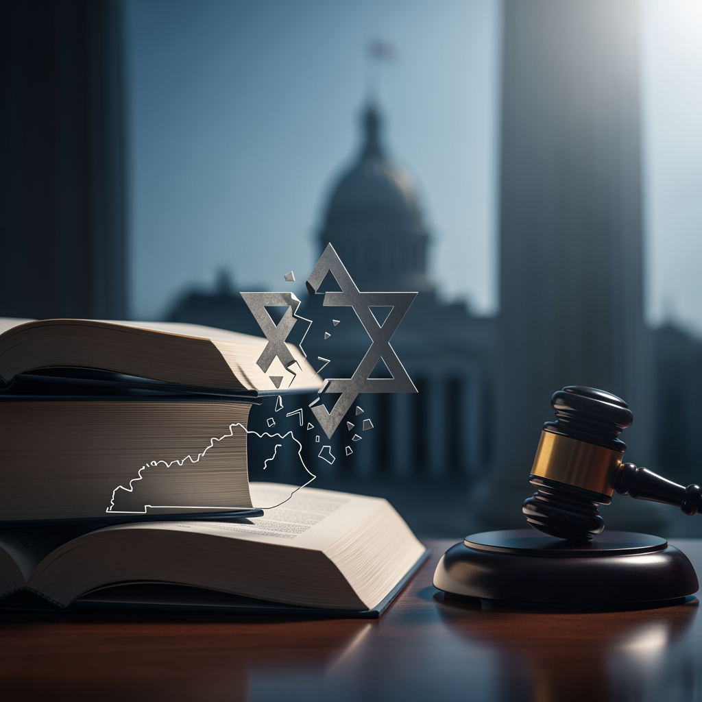 Illustration for: Lawsuit Challenges Kentucky's Anti-Semitism Law