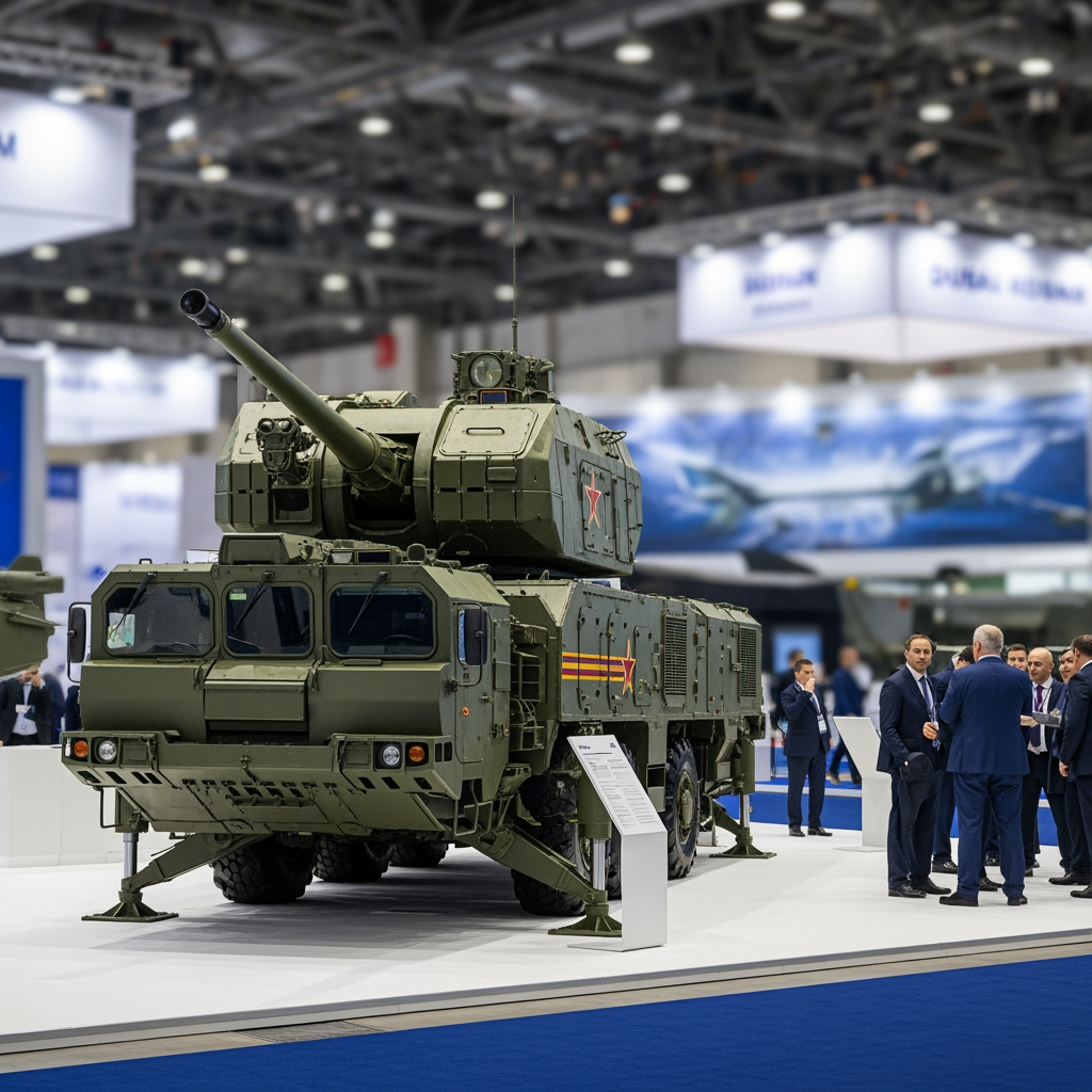 Illustration for: New Pantsir System Debuts at Dubai Airshow