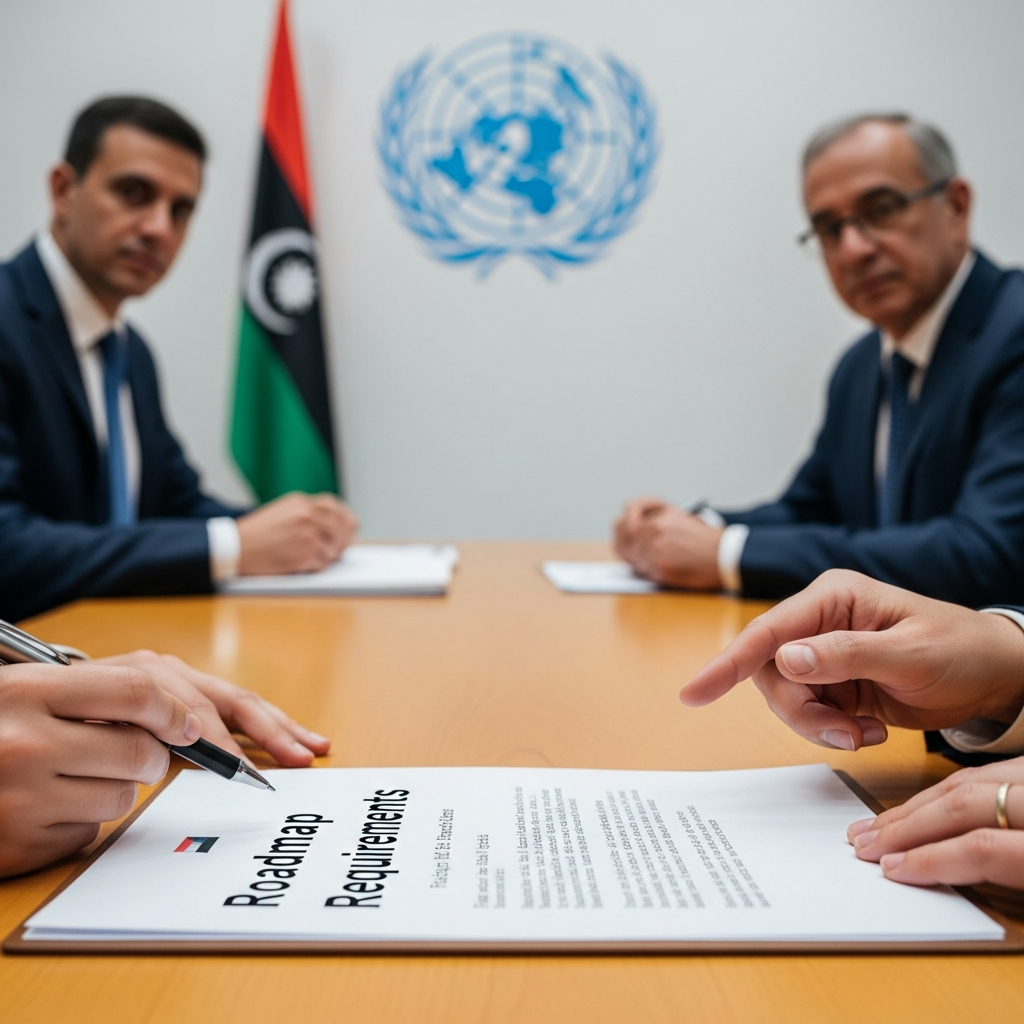 Illustration for: UN Urges Libya's Councils to Fulfill Roadmap Requirements