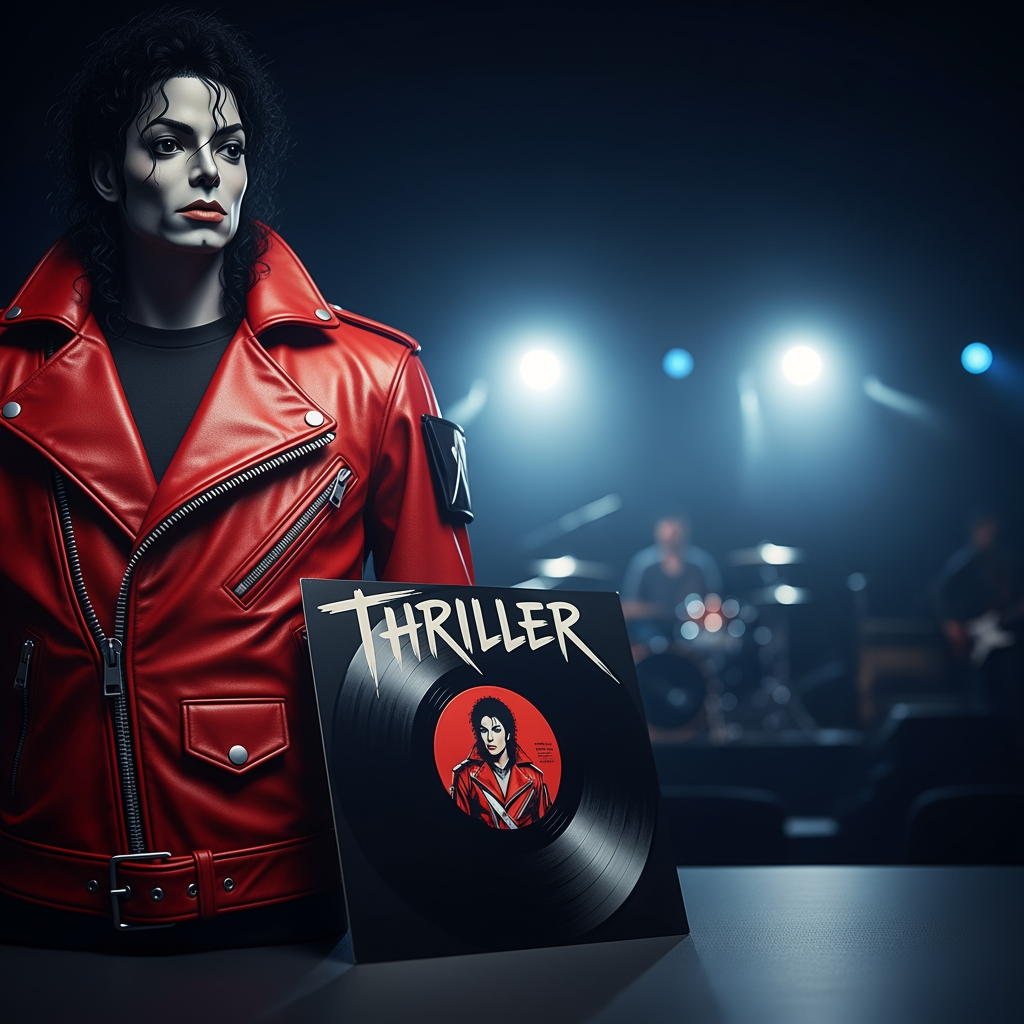 Illustration for: Michael Jackson's 'Thriller' Returns to Top 10