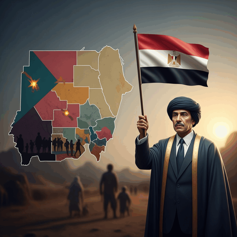 Illustration for: Sudan Crisis: Egypt's Stance and Recent Developments