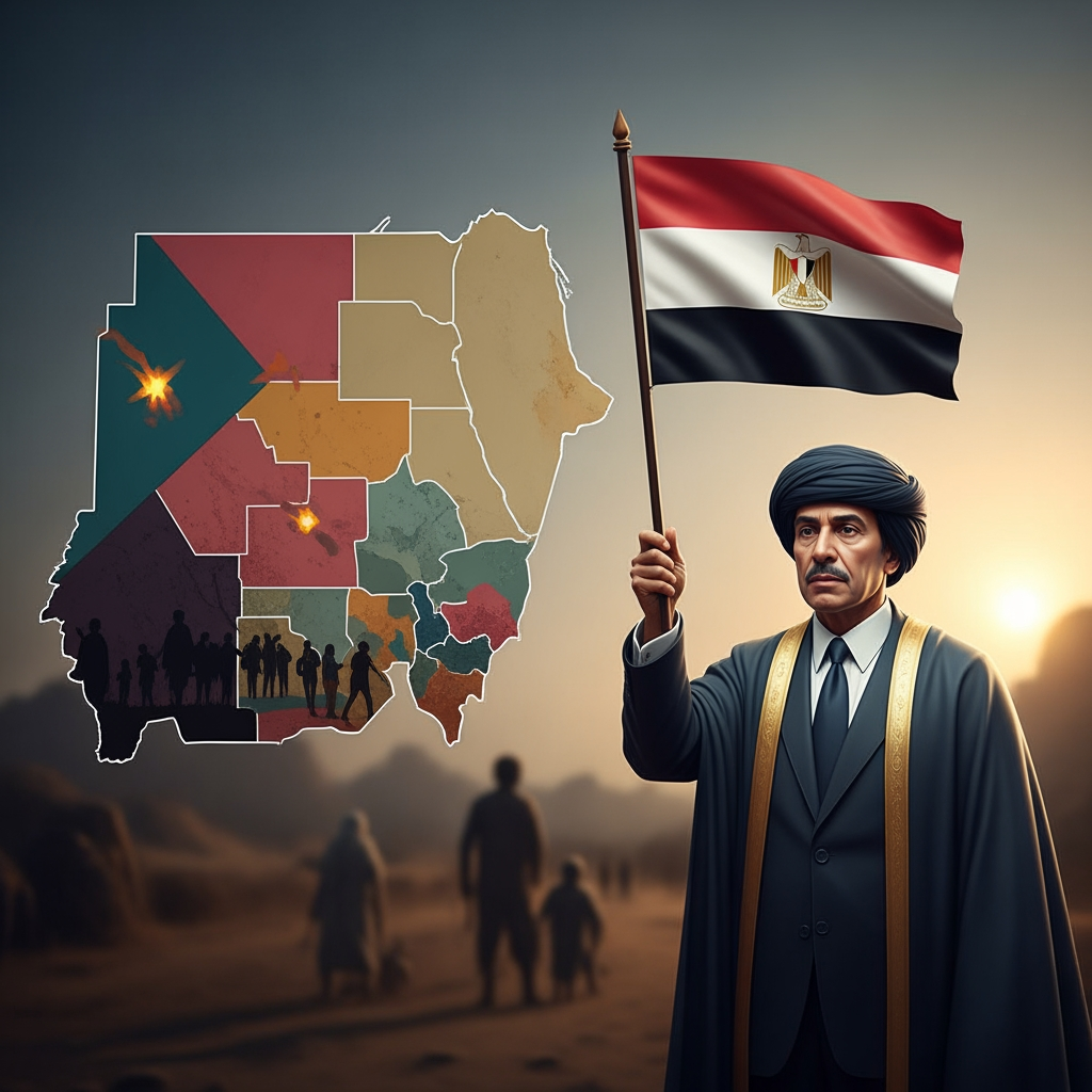 Illustration for: Sudan Crisis: Egypt's Stance and Recent Developments