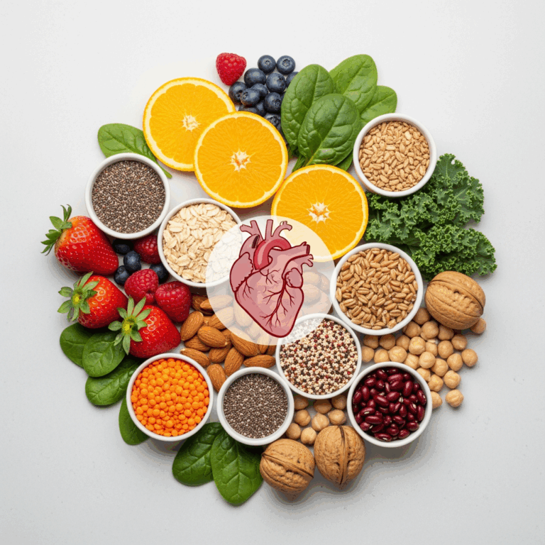 Illustration for: Discover the Portfolio Diet: A Heart-Healthy Eating Plan