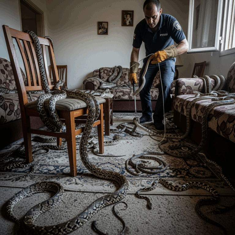 Illustration for: Snakes Invade Homes: Over 20 Found in Tiberias