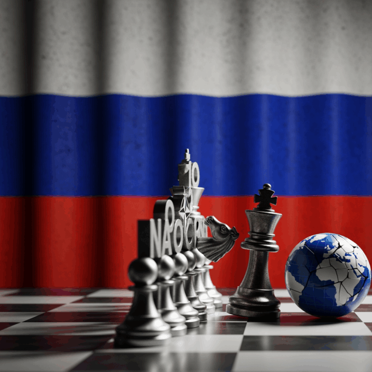 Illustration for: Russia's Stance on NATO and Global Stability