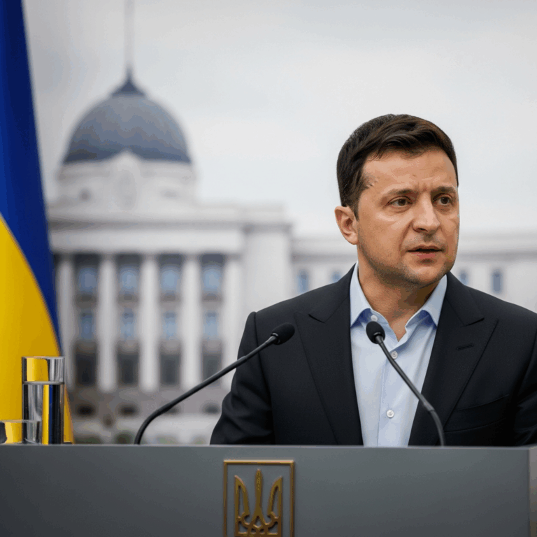 Illustration for: Zelensky Faces Political Turmoil Amid Corruption Scandal