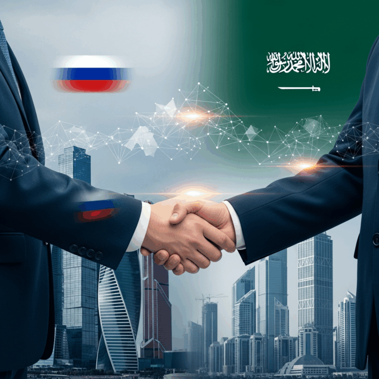 Illustration for: Russian-Saudi Trade and Tech Forum Highlights