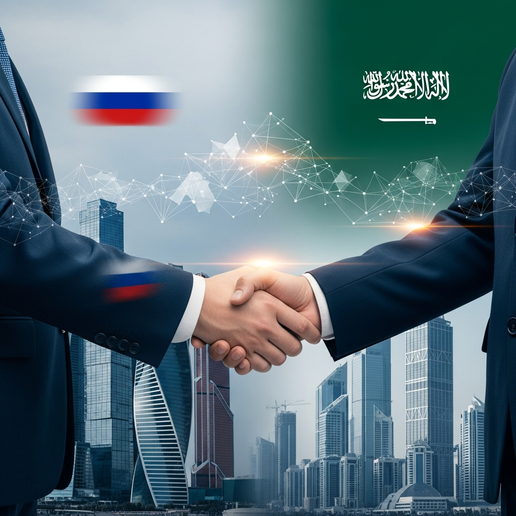 Illustration for: Russian-Saudi Trade and Tech Forum Highlights