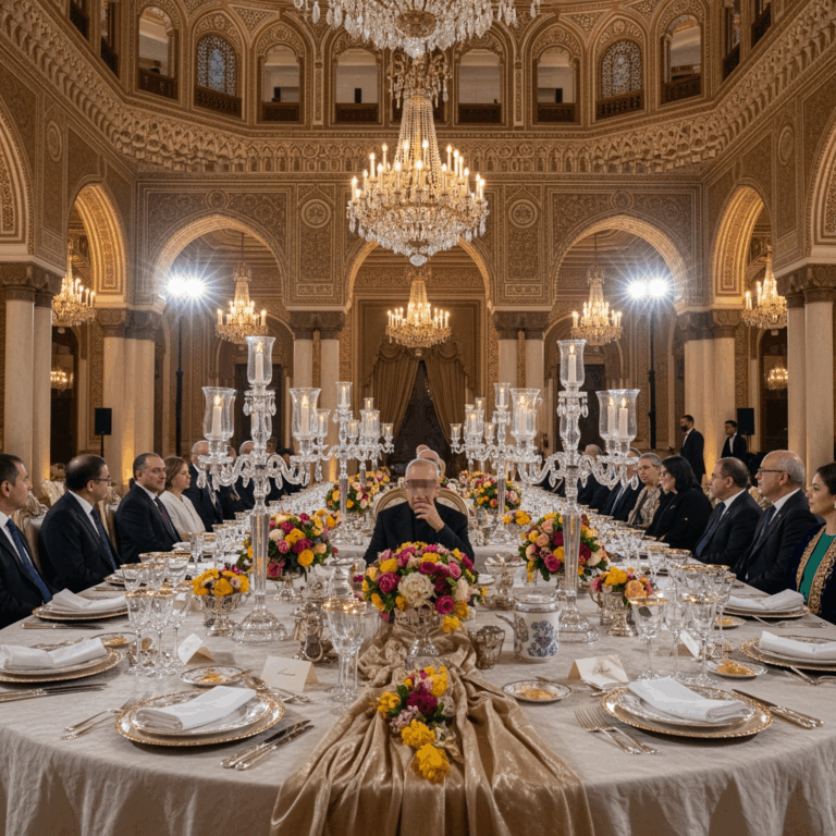 Illustration for: Ultra Luxury Royal Event Hosted in Egypt