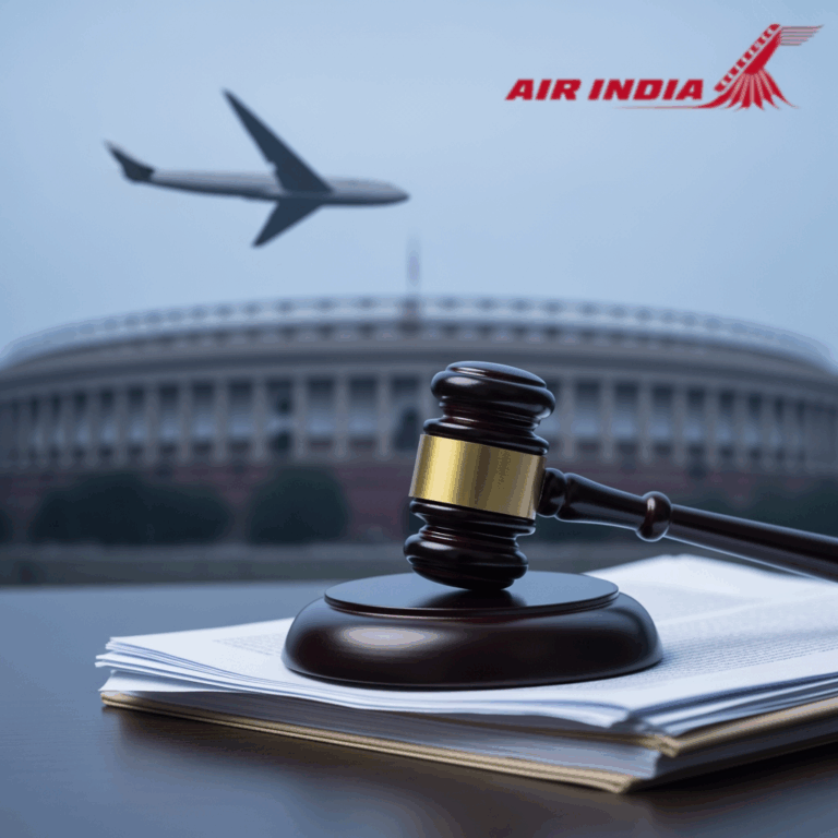 Illustration for: India Court to Hear Plea for Air India Crash Probe