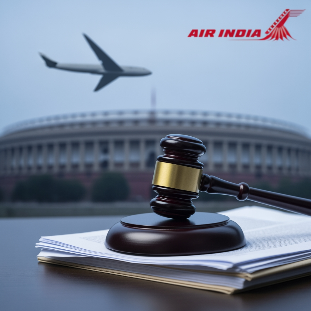 Illustration for: India Court to Hear Plea for Air India Crash Probe