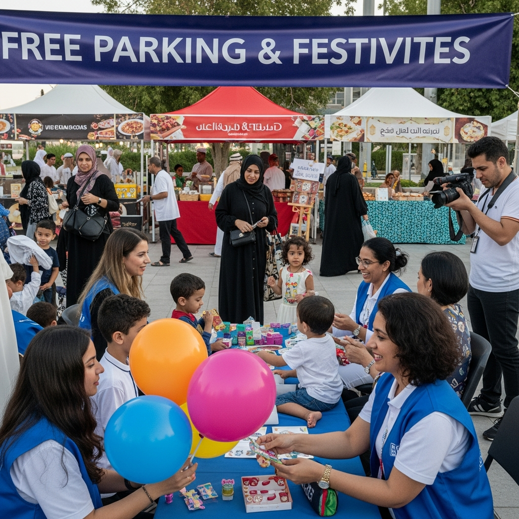 Illustration for: Celebrate Eid Al Etihad: Free Parking & Festivities