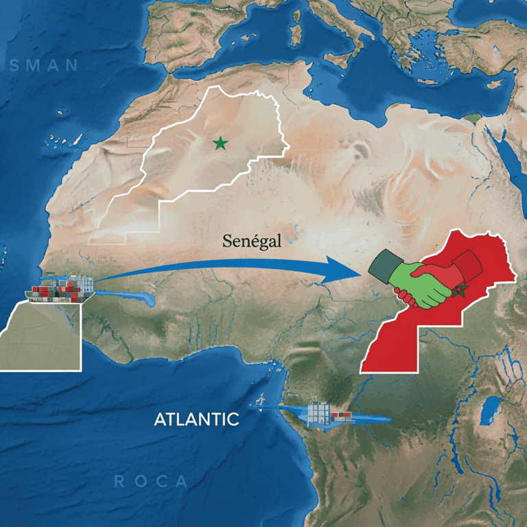 Illustration for: Senegal Supports Morocco in Atlantic Access Projects