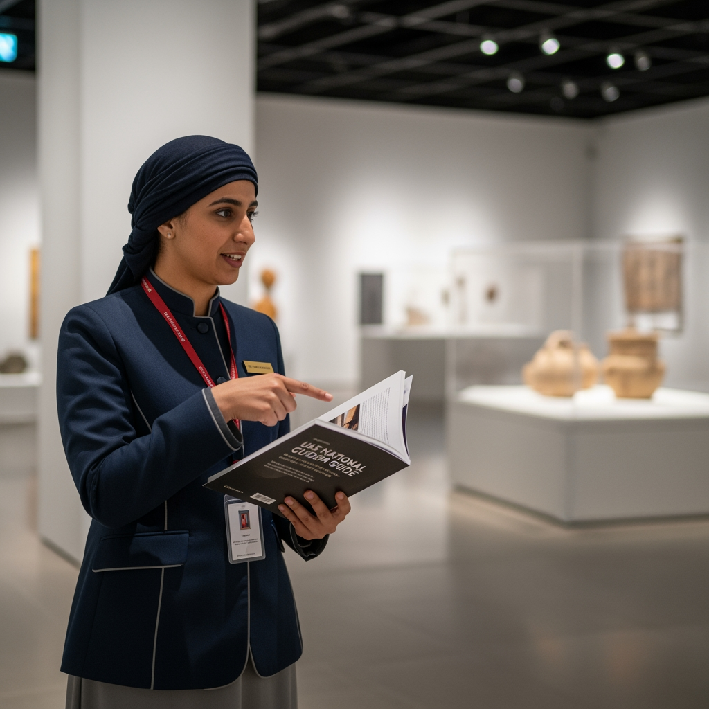 Illustration for: UAE's First National Museum Guide Launch