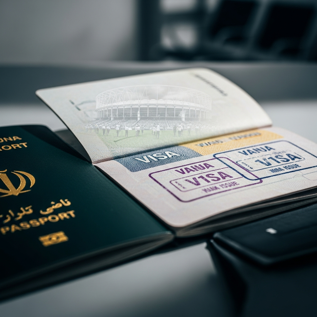 Illustration for: Iran Faces Visa Issues Ahead of World Cup