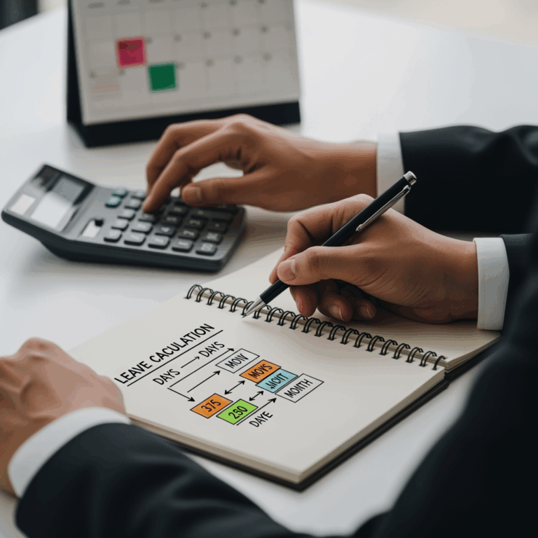 Illustration for: UAE Annual Leave Calculation Explained