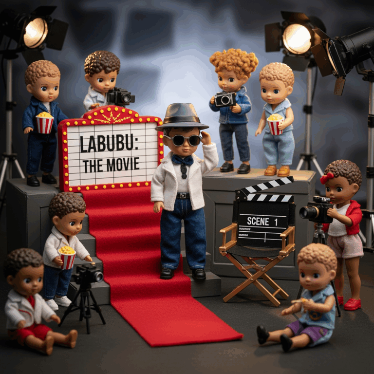 Illustration for: Labubu Dolls Set for Possible Movie Debut