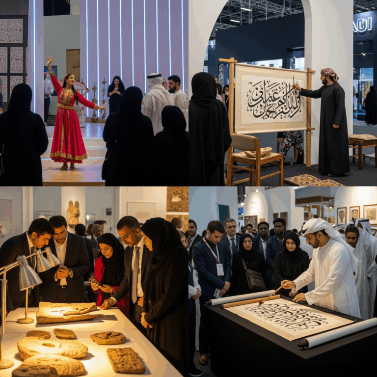 Illustration for: Sharjah's Global Cultural Exhibition