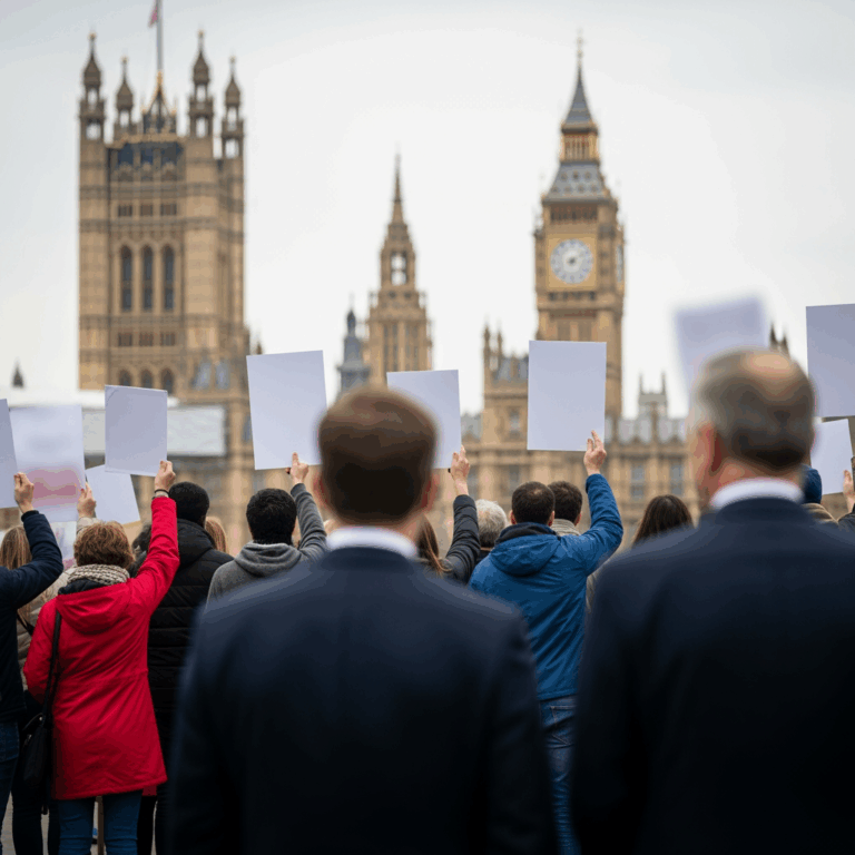 Illustration for: UK Leaders Criticized for Immigration Policies